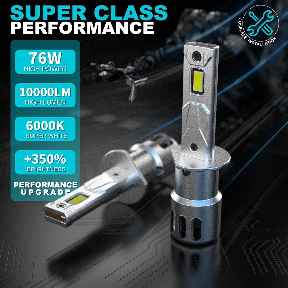 products/1515/h1 led.jpg - LED H1 SET CSP chip 12v 10000LM Z6 CanBus - Xenon Svetla Beograd